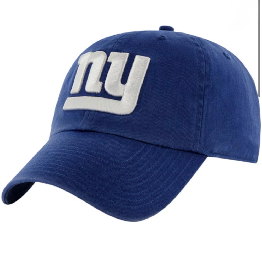 NFL NY New York Giants Reebok Blue Relaxed Slouch Cap Hat Adult XL Mens Unisex